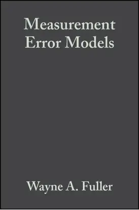 Measurement Error Models