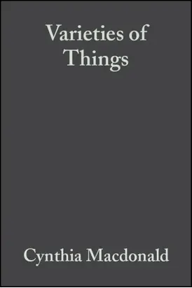 Varieties of Things