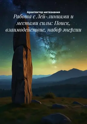 Работа с Лей-линиями и местами силы: Поиск, взаимодействие, набор энергии