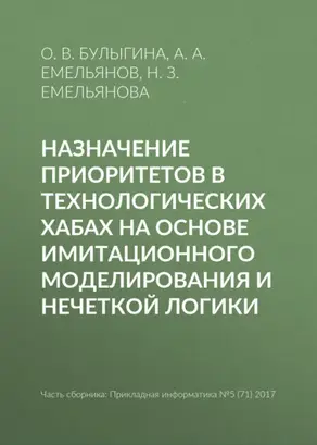 Назначение приоритетов в технологических хабах на основе имитационного моделирования и нечеткой логики