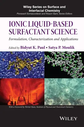 Ionic Liquid-Based Surfactant Science