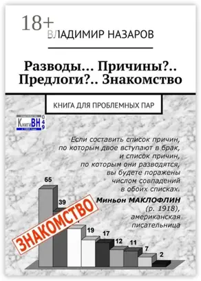 Разводы… Причины?.. Предлоги?.. Знакомство. Книга для проблемных пар