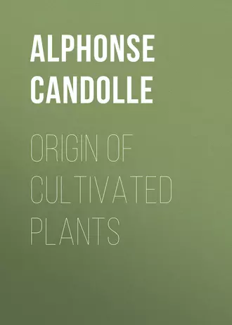 Origin of Cultivated Plants