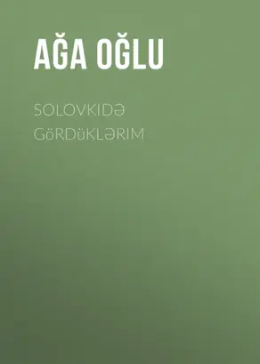 Solovkidə gördüklərim