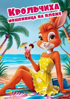 Крольчиха-мошенница на пляже