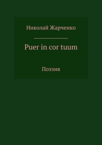 Puer in cor tuum. Сборник стихотворений
