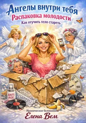 Ангелы внутри тебя. Распаковка молодости. Как отучить тело стареть. Ироническое белокнижие