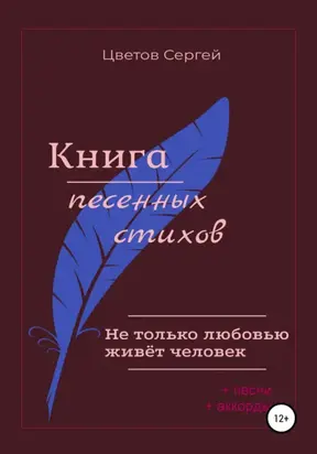 Не только любовью живёт человек. Книга песенных стихов