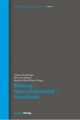 Bildung – Intersektionalität – Geschlecht
