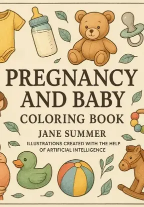 'Pregnancy and baby' coloring book