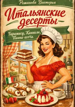 Итальянские десерты: тирамису, канноли, панна-котта