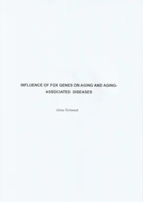 Influence of FOX genes on aging and aging-associated diseases