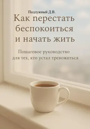 Как перестать беспокоиться и начать жить. Пошаговое руководство для тех, кто устал тревожиться.