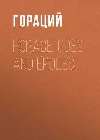 Horace: Odes and Epodes