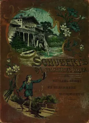 Schubert 91 beliebteste Lieder fur mittlere Stimme mit erleichterter u. den Vortrag untestutzender Klavierbegleitung