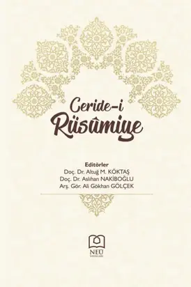 CERİDE - İ RÜSÛMİYE