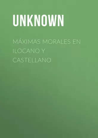 Máximas Morales en Ilocano y Castellano