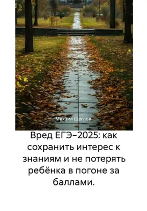 Вред ЕГЭ−2025: как сохранить интерес к знаниям и не потерять ребёнка в погоне за баллами.