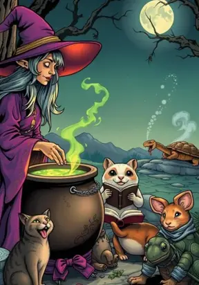 Новые хранители леса, или Один сумасшедший день из жизни колдуньи