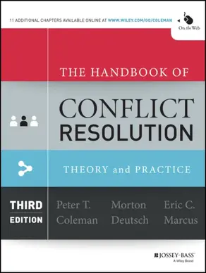 The Handbook of Conflict Resolution