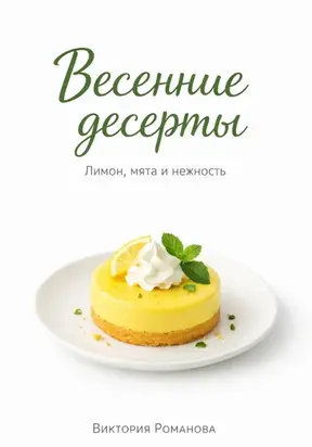 Весенние десерты: лимон, мята и нежность