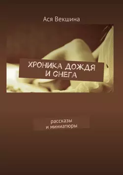 Хроника дождя и снега. Рассказы и миниатюры