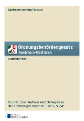 Ordnungsbehördengesetz Nordrhein-Westfalen – Kommentar