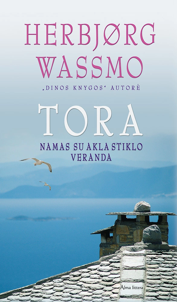 Tora Namas su akla stiklo veranda