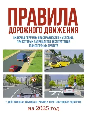 Правила дорожного движения на 2025 год. Действующая таблица штрафов и ответственность водителя, включая новый перечень неисправностей и условий, при которых запрещается эксплуатация транспортных средств