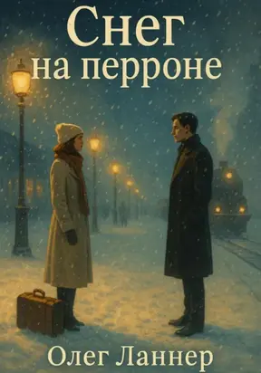Снег на перроне