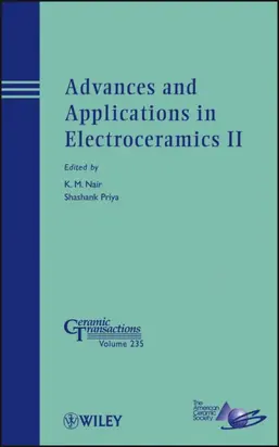 Advances and Applications in Electroceramics II