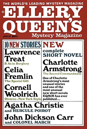 Ellery Queen’s Mystery Magazine. Vol. 50, No. 1. Whole No. 284, July 1967