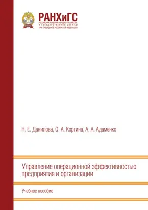 Управление операционной эффективностью предприятия и организации