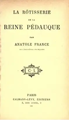 LA RÔTISSERIE DE LA REINE PÉDAUQUE