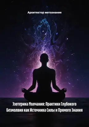 Эзотерика Молчания: Практики Глубокого Безмолвия как Источника Силы и Прямого Знания