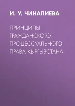 Принципы гражданского процессуального права Кыргызстана