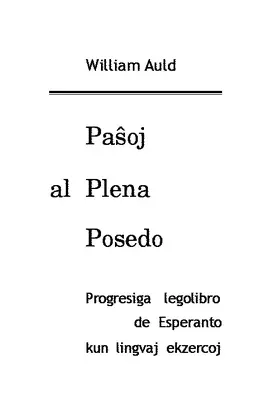 PaЕќoj al plena posedo