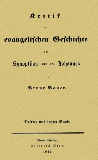 Критика евангельской истории Синоптиков и Иоанна. Том 1-3