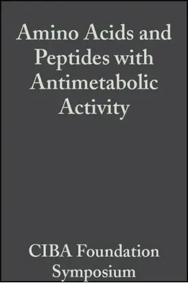 Amino Acids and Peptides with Antimetabolic Activity