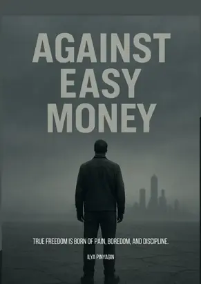 Against easy money. True freedom is born of pain, boredom, and discipline