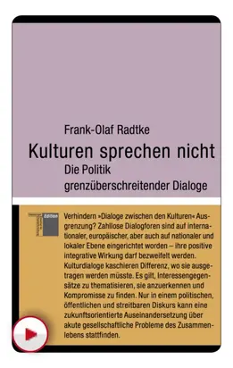Kulturen sprechen nicht