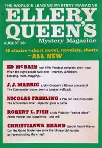 Ellery Queen’s Mystery Magazine. Vol. 56, No. 2. Whole No. 321, August 1970
