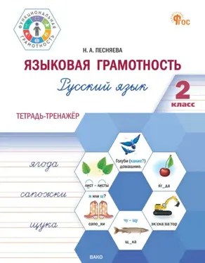 Языковая грамотность. Русский язык. 2 класс. Тетрадь-тренажёр