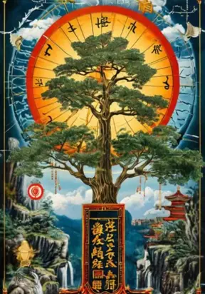 Огонь в 10 божествах ба цзы