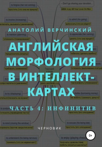 Английская морфология в интеллект-картах. Часть 4: инфинитив