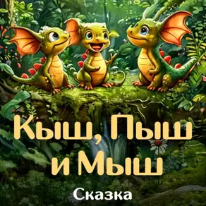 Кыш, Пыш и Мыш. Сказка о дракончиках.