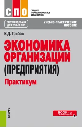 Экономика организации (предприятия). Практикум. (СПО). Учебно-практическое пособие.