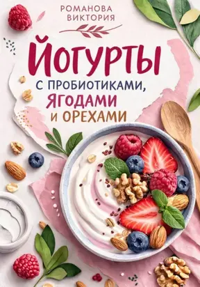 Йогурты с пробиотиками, ягодами и орехами