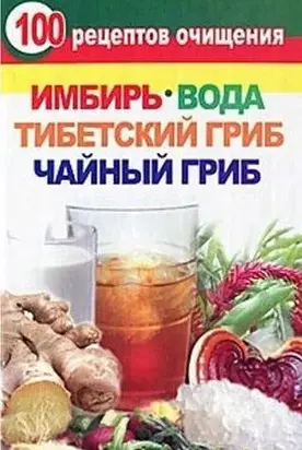 100 рецептов очищения. Имбирь, вода, тибетский гриб, чайный гриб