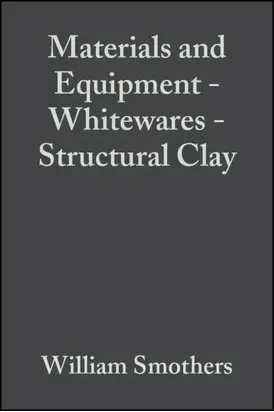 Materials and Equipment - Whitewares - Structural Clay